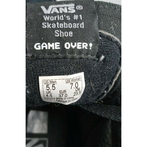 Vans x Nintendo Sk8 Hi NES Controller All Over Print Game Over Sz 5.5Men 7 Women - Picture 12 of 12